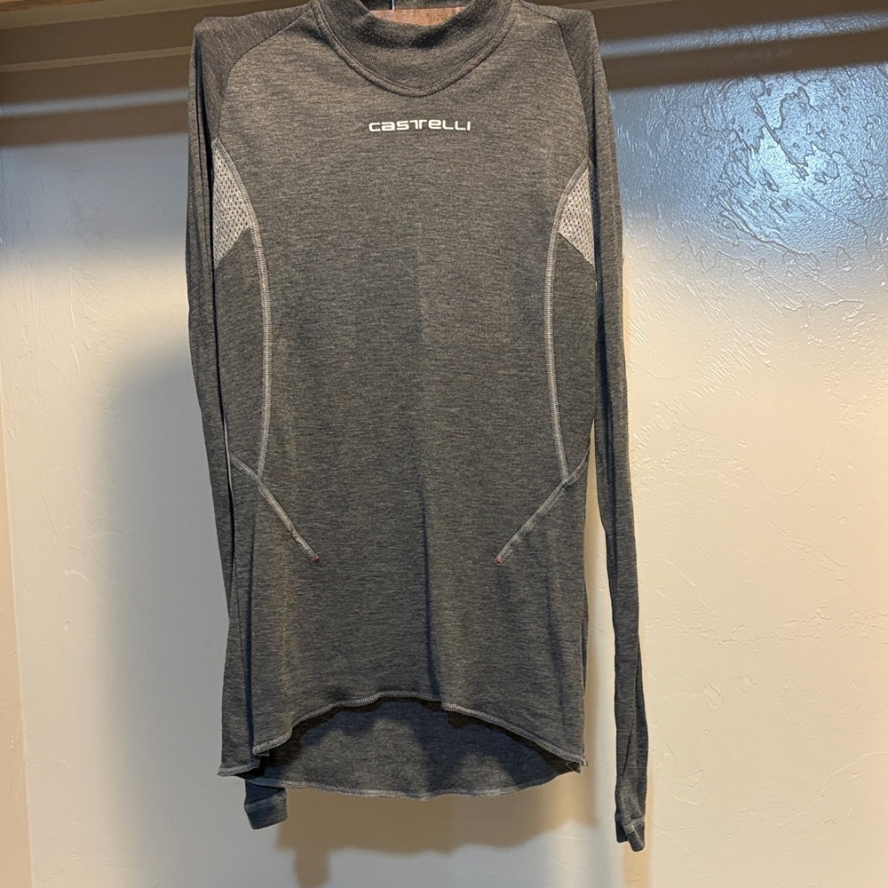 Castelli Women's Gray Long Sleeve Top